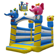 elephant inflatable jumping castle